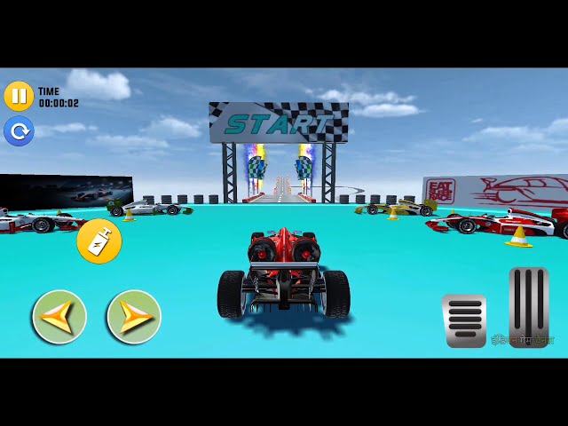 Formula Jet Car Stunts 3D | गाड़ी वाला गेम | अच्छा गेम | गेम खेलने वाला | Android Gameplay