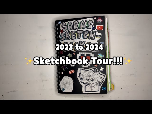 ✨2023 to 2024 Sketchbook Tour!✨ [VOICE REVEAL]