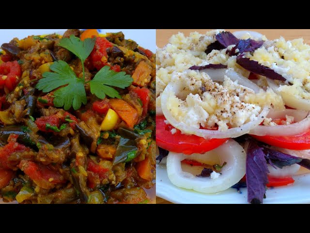 Bir-birindən ləzzətli,asan salat resepti|Вкусные салаты|Delicious salads