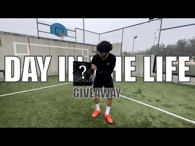 DAY IN THE LIFE OF A FOOTBALLER || FOOTBALL BOOTS GIVEAWAY!!!!! (Ep. 5)