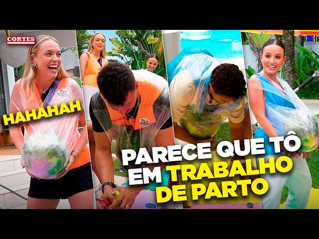 QUEM LIDA MELHOR COM A GRAVIDEZ? Tatá x Larissa Manoela - Cocielo x andré Luiz Frambach