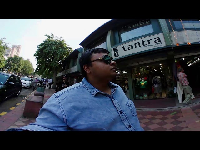 Vlog 2 Janpath Market 360 4K