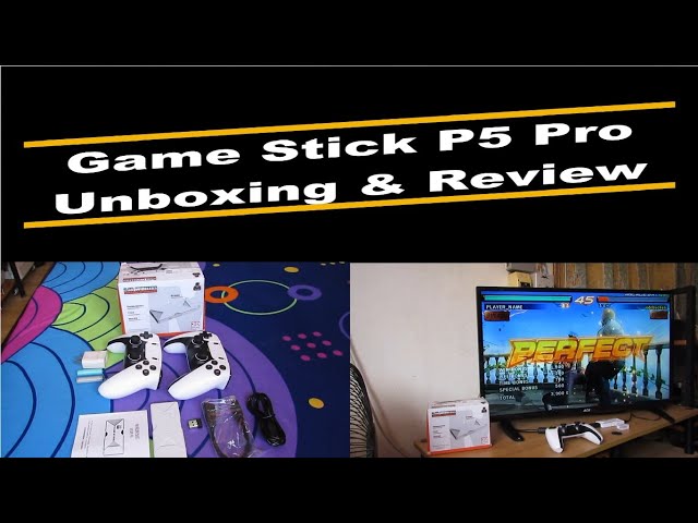 Game Stick P5 Pro Unboxing and Review