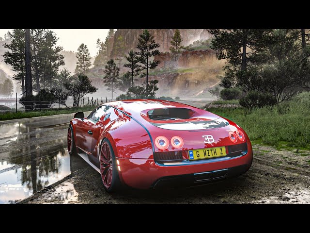 1400HP Bugatti Veyron - Forza Horizon 5 | Logitech g29 gameplay