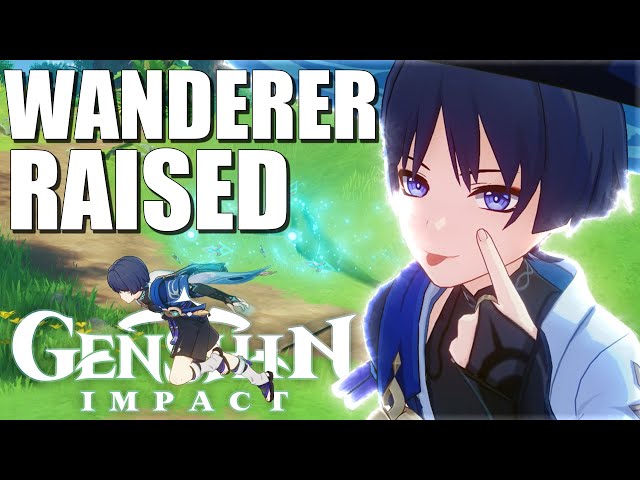 WANDERER RAISED! He Is SO FUN! (Genshin Impact)