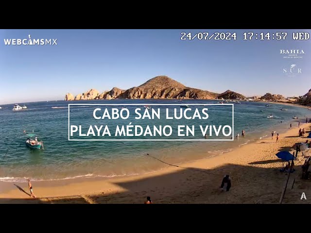 Cabo San Lucas, Baja California Sur En Vivo | Vista Playa El Médano