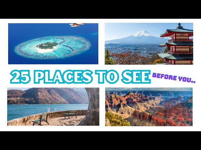 Bucket List Places To See Before You Die ! List 25 Of Travel Tips #bucketlist #travel #grandcanyon 🌍