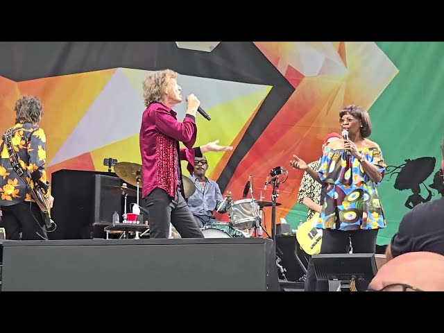 Irma Thomas and the Rolling Stones at New Orleans Jazz Fest 2024 - Time is On My Side