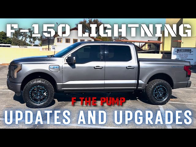 Upgrades to our 2022 Ford F-150 Lightning!