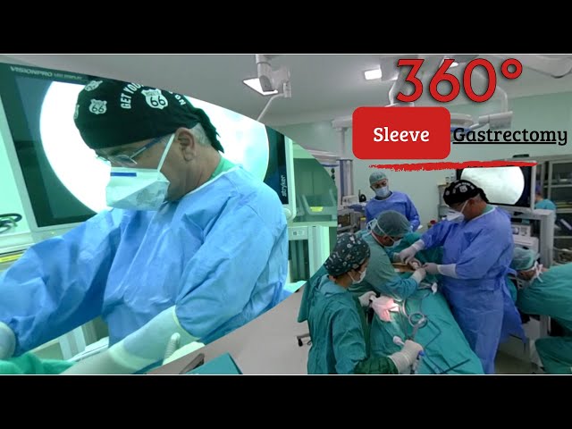 360 Video || Sleeve Gastrectomy Surgery || First in Turkey! We invite you to the operating room.