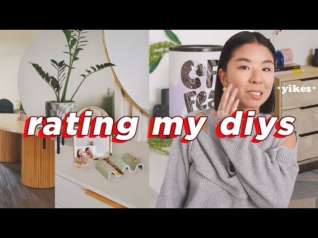 *REACTING TO* 2021 DIY RECAP - My best and worst moments