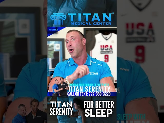 Mike O'Hearn & John talk about #TitanMedical #sleeptherapy #TitanSerenity!