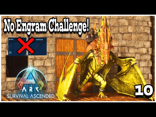 Finally In The Air!-ARK Ascended NO ENGRAMS Challenge!