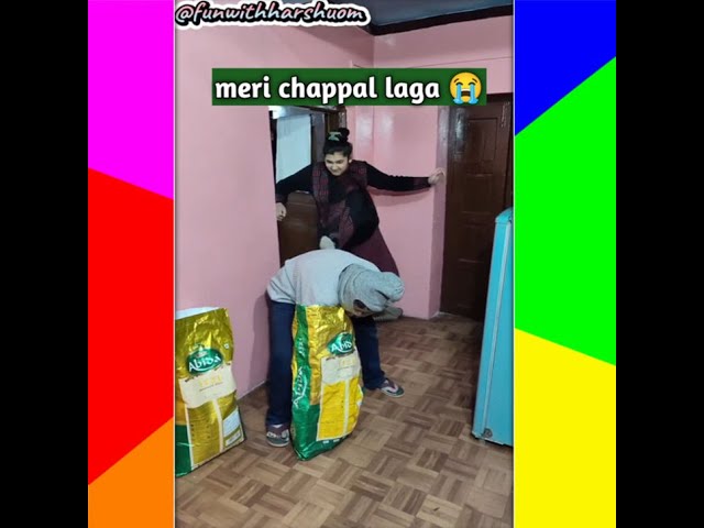 Meri chappal laga 😭🤣😂