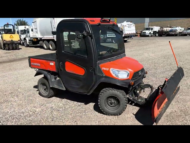 GovDeals: 2017 Kubota RTV 1100 With Blade