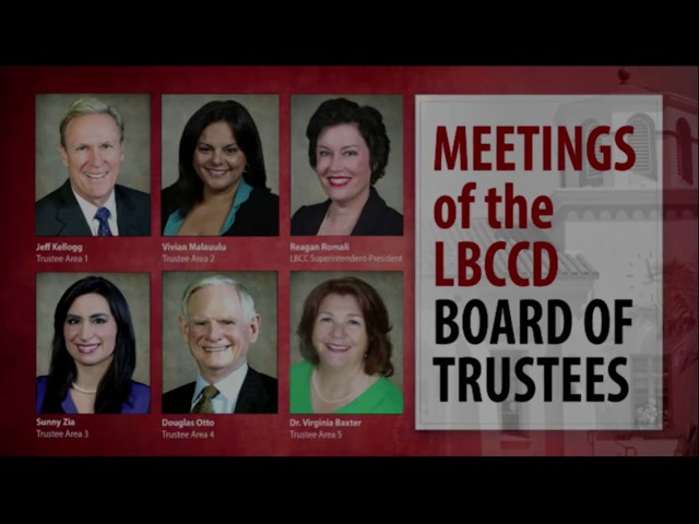 LBCCD - Board of Trustee Meeting - July 25, 2017