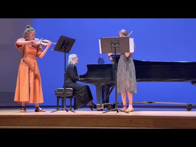 Noelle Allen and Amber Adkins - Violin Concerto in D Major, Op. 35, II. Canzonetta, Tchaikovsky