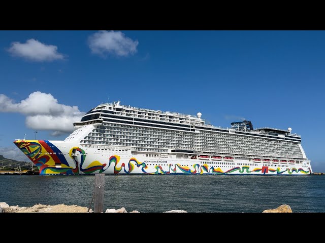 🛳️ Caribbean Cruise by NORWEGIAN ENCORE 2024 🇩🇴🇵🇷🇻🇬🇦🇬🇸🇽🇻🇮