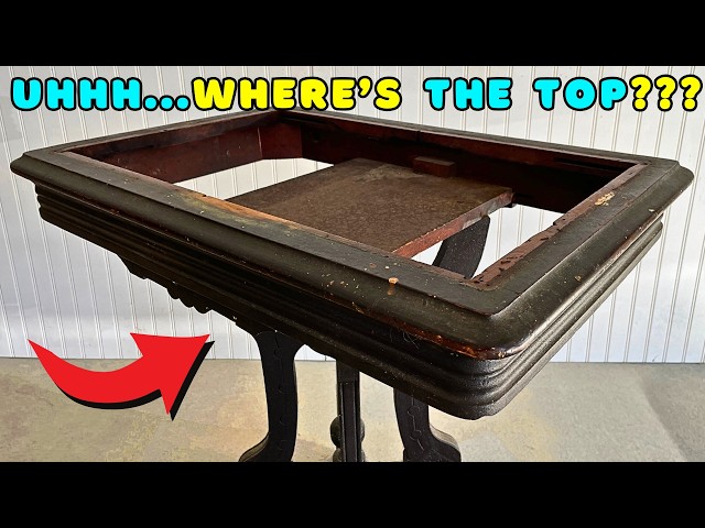 Blood, Sweat, and Tears...Well Maybe Not Tears...Went Into This Restoration | Furniture Restoration