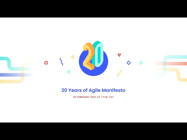 20 years of Agile Manifesto Event