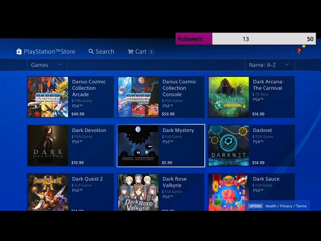 Finding the very best games on the Playstation Store