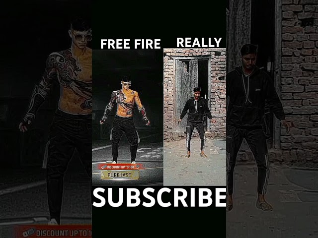 Free fire emote in in real life 😍#freefire #trending #shorts