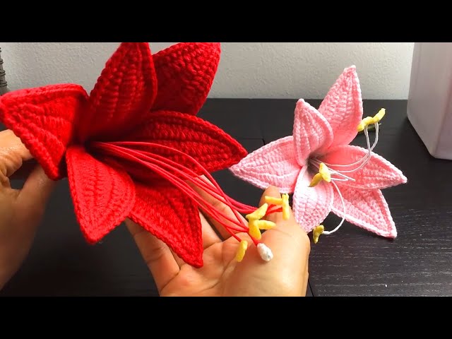 How to Crochet Amaryllis