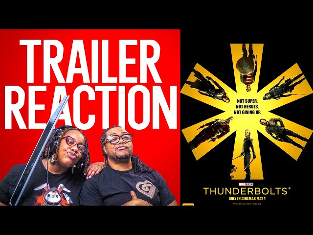 THUNDERBOLTS SUPERBOWL TRAILER REACTION!!!