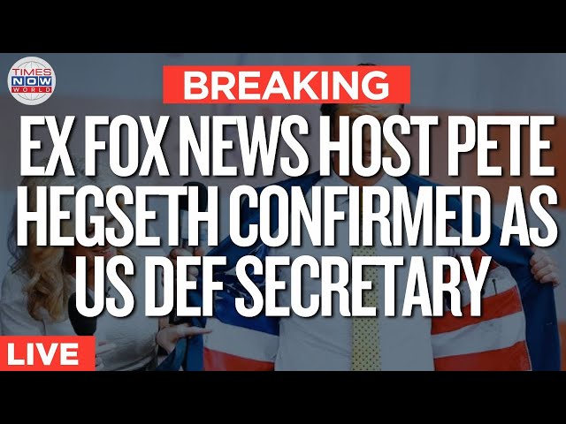 LIVE | Pete Hegseth, Former Fox News Host, Takes Helm as U.S. Defense Secretary | World News