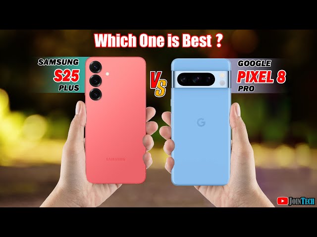 🔥 Duel High Tech!! Samsung Galaxy S25+ Vs Pixel 8 Pro Off in a Smartphone Showdown!