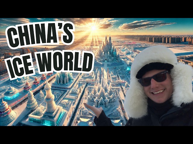 You won't BELIEVE they made this ICE CITY in Harbin, China