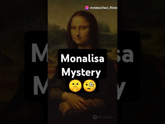 Fact Of  The Mona Lisa's Eyebrow Mystery! 😲🖼️  #art  #facts #trivia