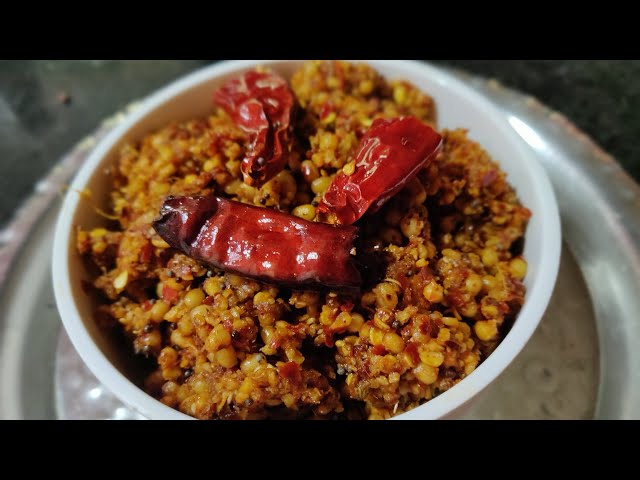 Minumula chintapandu pachadi || Tamarind chutney recipe in telugu