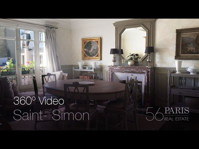 360 Video Paris Apartment - Saint Simon