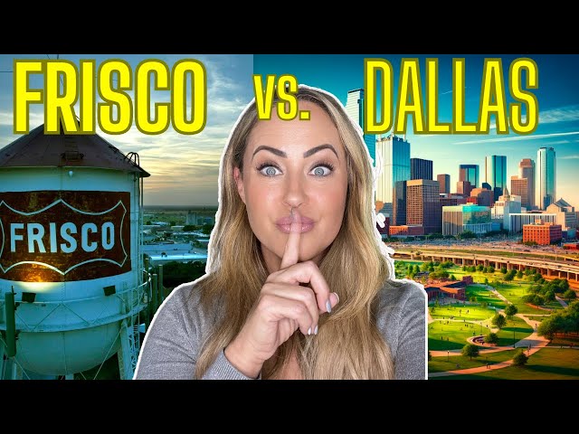 Dallas TX VS. Frisco TX - TEXAS TOP Cities! Moving to Dallas TX? Which DO You Choose?