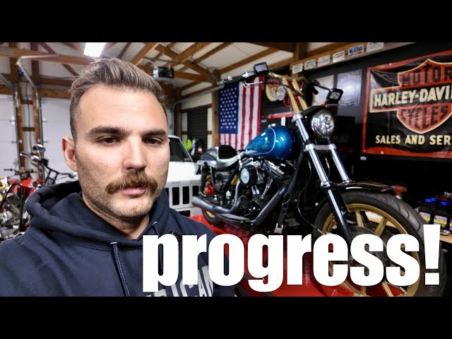 Restoring my Late Father's Beloved FXR Motorcycle || Harley Davidson FXR Build Ep. 3