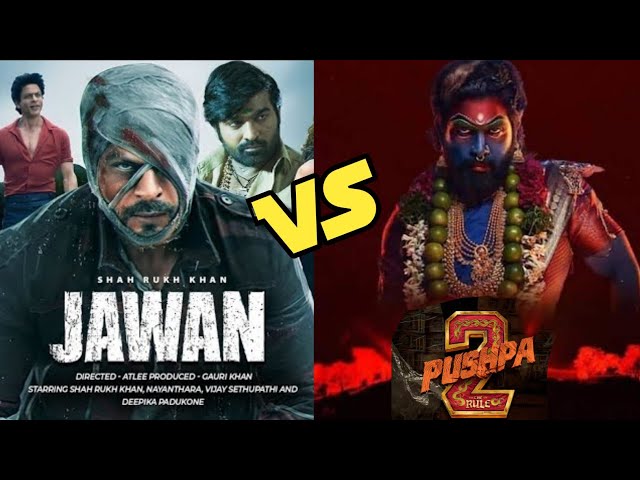 Jawan vs pushpa 2 । Full Comparison video ।  Box Office Collection । Box Office Tracker