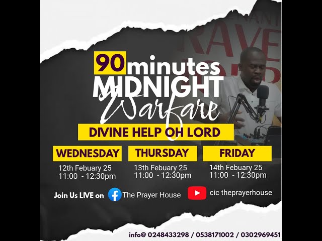 PRAYER HOUR EPISODE 108 WITH REV. KWASI BARNES @TPH CALL ON 0538171002 /030296941