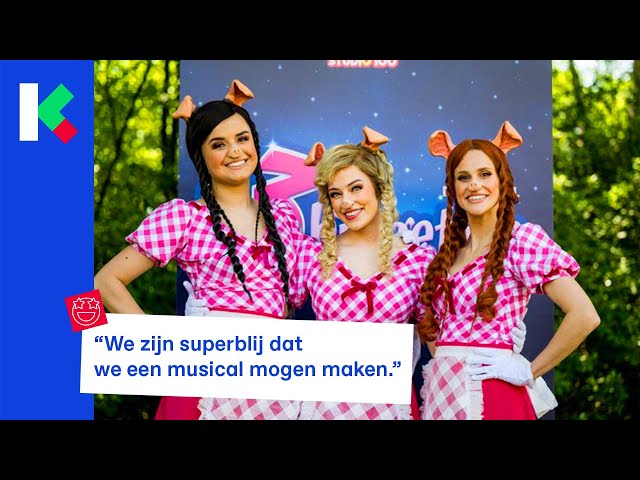 K3 speelt hoofdrol in 'De Drie Biggetjes'