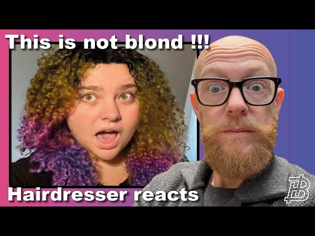 Red to Blonde GONE WRONG! Hairdresser Reacts to Shocking Fail!