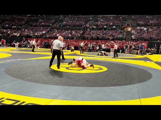 D2 120lbs Dareyan Egner, Franklin vs Zavian LaFountain, Wauseon