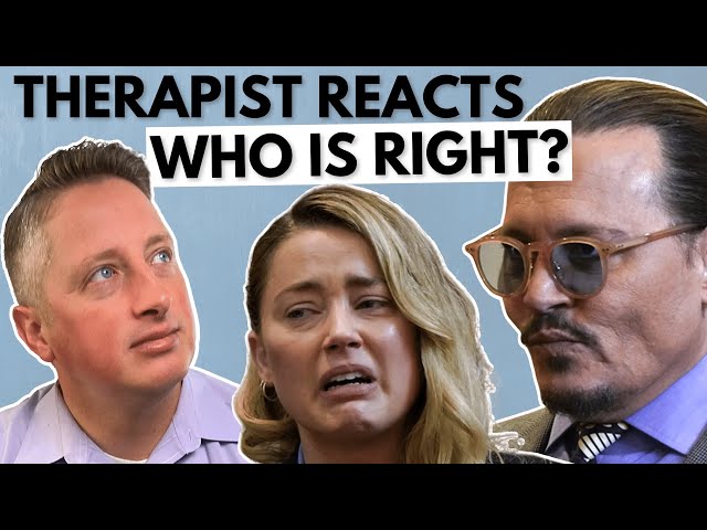 Therapist Reacts to Johnny Depp and Amber