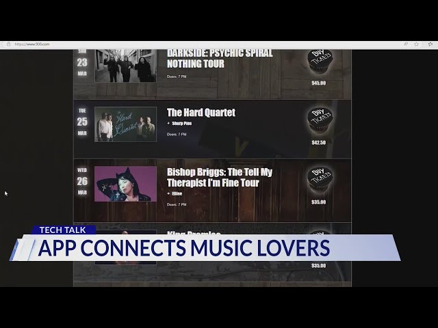 Tech Talk: Dating app connects music lovers across DMV, expands to UK