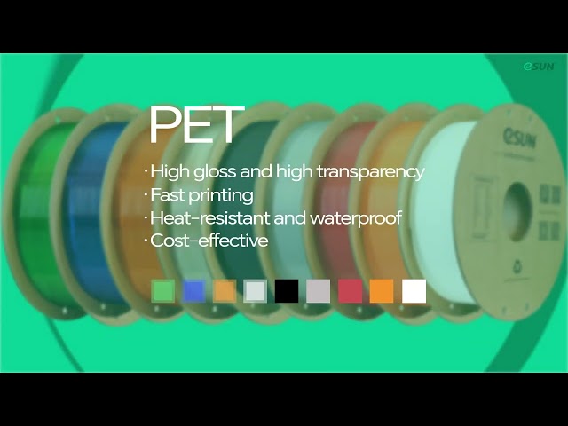 PET is a game-changer in the world of materials.It offers heat resistance with an HDT of around 75°C