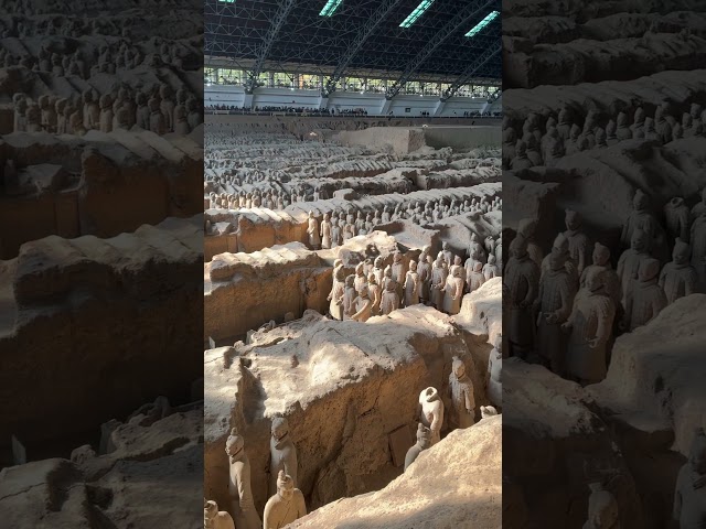 Terracotta Army, Xi An 🇨🇳 #travel #china #asia #terracottaarmy #wonder