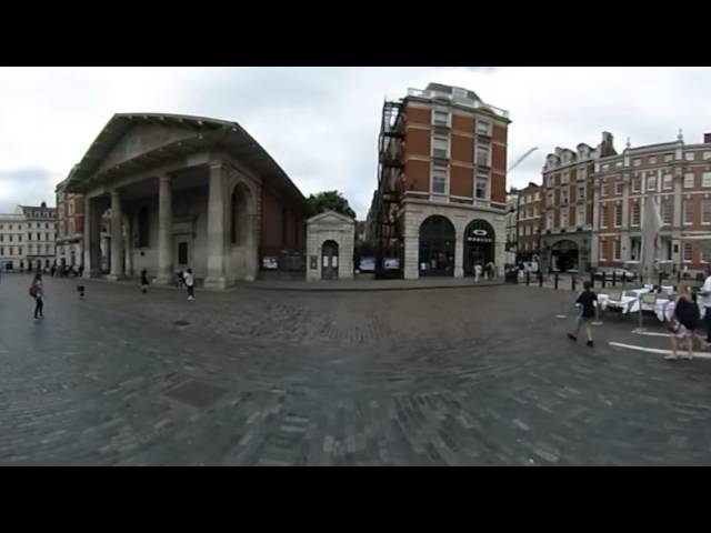 Mini Series of 360 degree Videos around London - Episode 3 - Outside Covent Garden