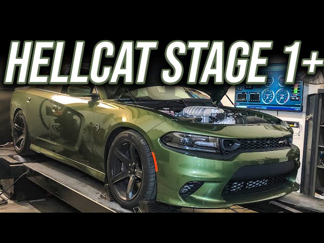 Hellcat Stage 1+ On The Dyno