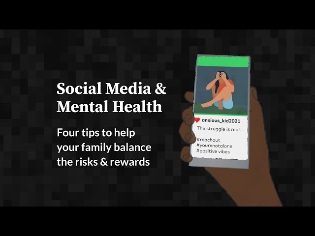 Social Media & Mental Health: Four Tips for Kids