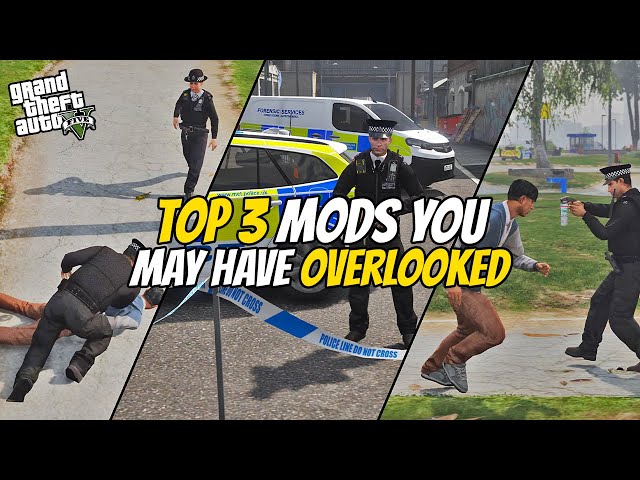 Top 3 Underrated Realism Mods for LSPDFR (GTA 5 Police Mod)