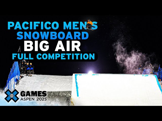 Pacifico Men’s Snowboard Big Air: FULL COMPETITION | X Games Aspen 2025